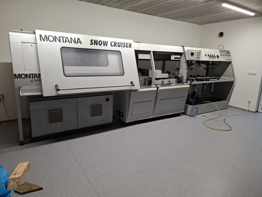Profesionální servisní stroj MONTANA Snow Cruiser v Cyklofořtu