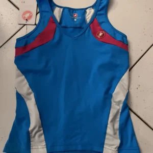 Castelli – dámský cyklistický top modrý