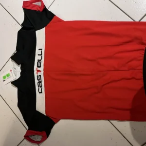 Castelli – pánský cyklistický dres červený